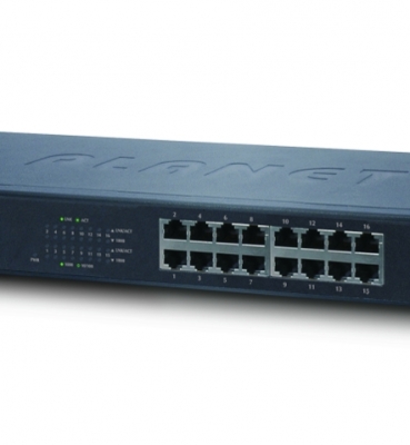 Planet GSW-1601 – 16-Port 10/100/1000Mbps Gigabit Ethernet Switch