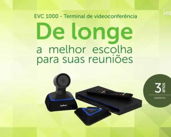 Videoconferência EVC 1000 Intelbrás