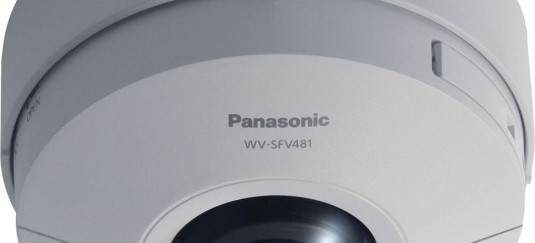 Câmera de rede Monitoramento 360° graus WV-SFV481